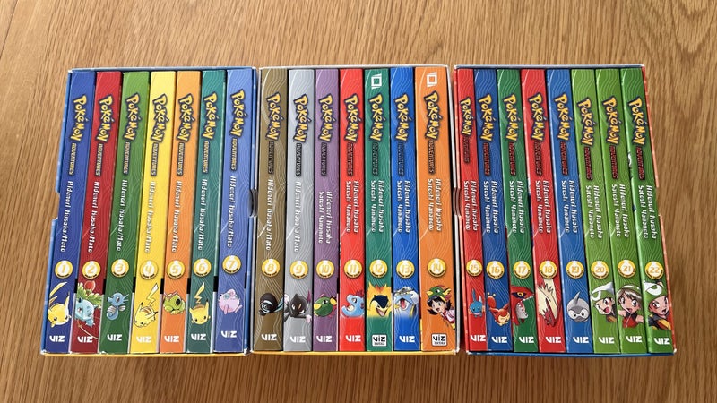 Pokémon Adventures Manga Box sets x3 Carousel 2