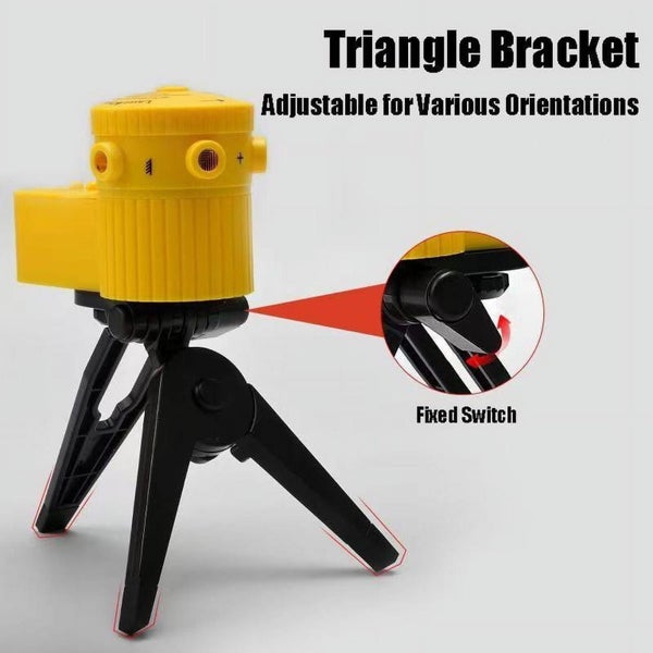 Laser Level 360?a Rotating Laser Level, Self-Leveling Cross Line Projector w Carousel 2