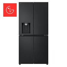 LG 506L Slim French Door Fridge in Matte Black Finish Carousel 1