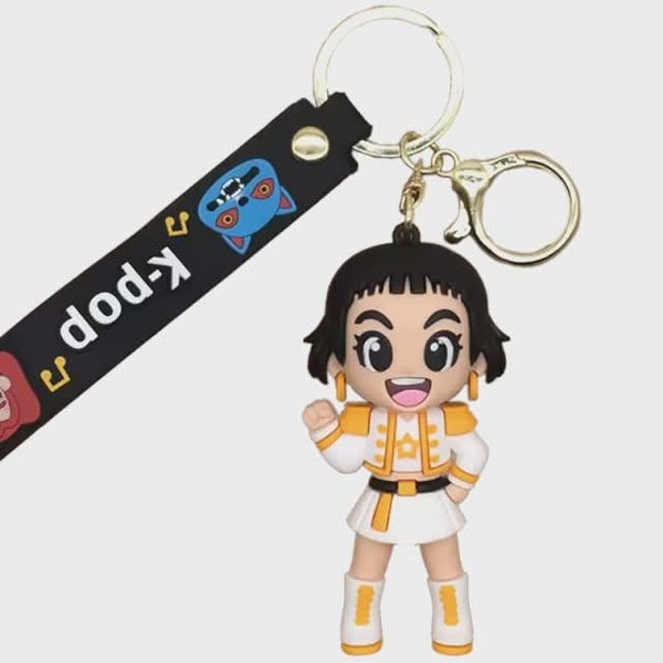 K-Pop Demon Hunters 3D Keychain - Zoey Carousel 1