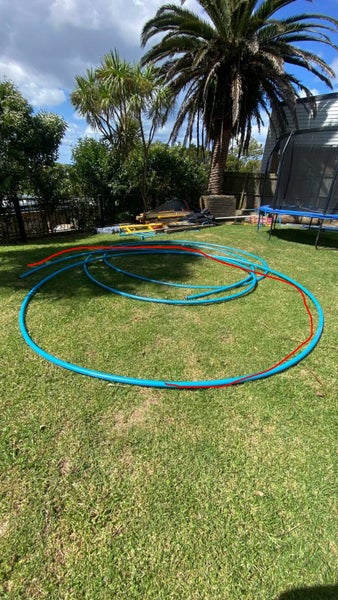 Iplex Blueline water pipe. 40~45m, 40mm external dia. Carousel 1