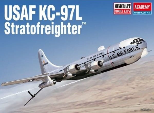 Academy 1/144 Scale USAF KC-97L Stratofreighter Plastic Model Kit No. 12640 Carousel 1