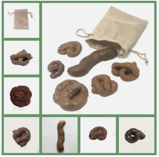 6PCS Fake Poop Gag Joke Prank Crap Dog Poo Realistic Funny Trick Party Toy Gift Carousel 3