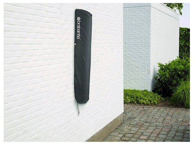 Brabantia WallFix Wall–Mounted Clothesline 24m Carousel 8