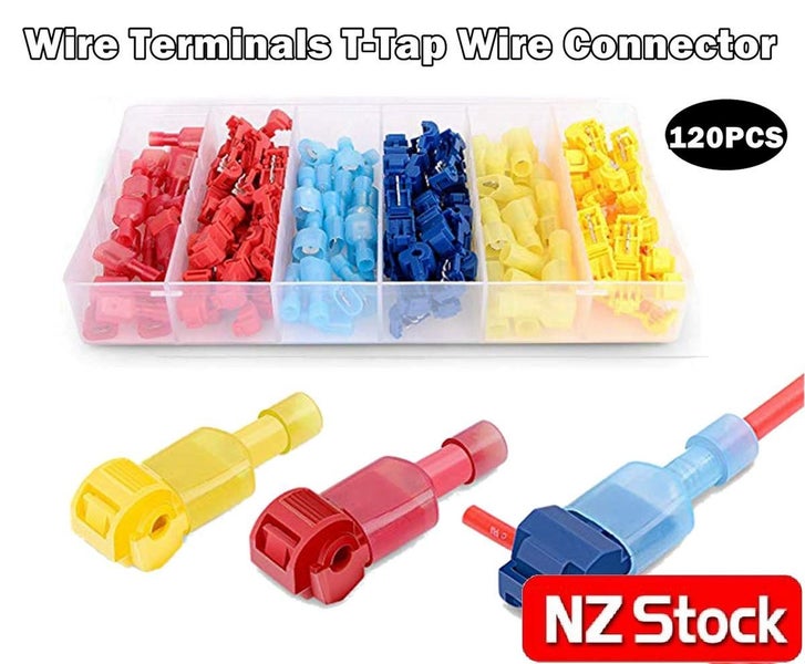 T-Tap Wire Connectors 120pcs Carousel 1