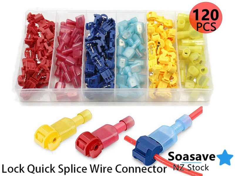 T-Tap Wire Connectors 120pcs Carousel 16