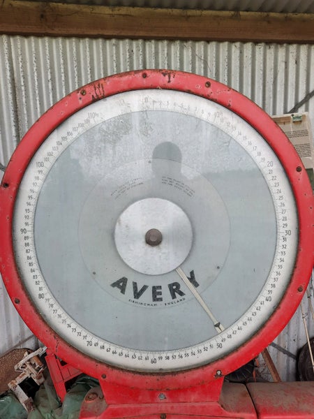 Antique Avery Industrial Scales Carousel 1