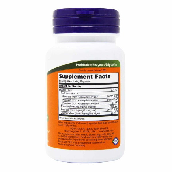 Now Foods Gluten Digest Gastrointestinal Support 60 Capsules (Clearance) Carousel 2