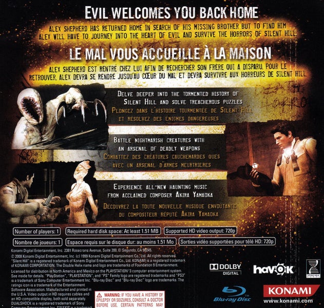 Silent Hill Homecoming PS3 Carousel 2