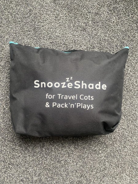 Snoozeshade travel cot blackout cover Carousel 1