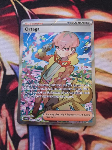 Ortega - Obsidian Flames - 219/197 - NM Carousel 1