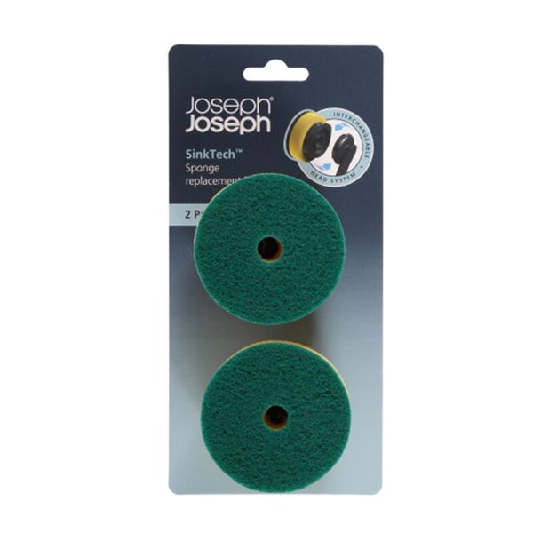 Joseph SinkTech Sponge Head Replacement 2pk Carousel 4