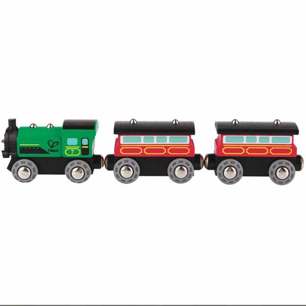 Hape Steam-Era Passenger Train Carousel 1