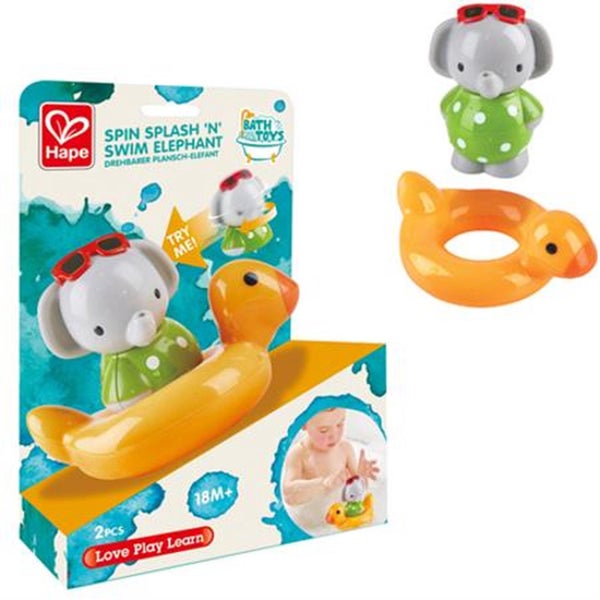 Hape Spin Splash n Swim Elephant Carousel 1