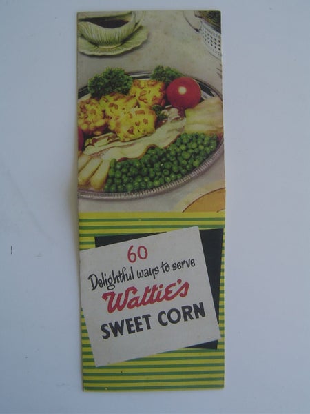 Watties Sweet Corn Promotional Leaflet 1960s Carousel 2