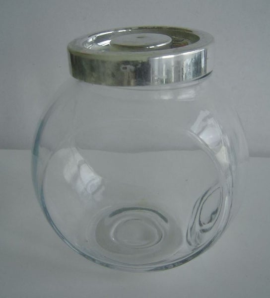 Lolly or Shop Jar, Screw On Lid, Made In Italy Carousel 4
