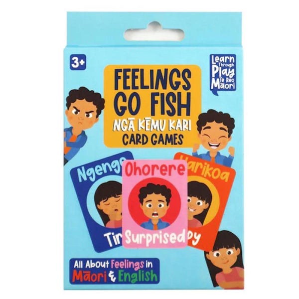 New Zealand Te Reo Go Fish Game Emotions, 40 Cards Carousel 1