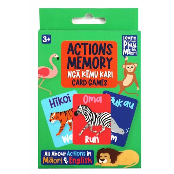 New Zealand Te Reo Memory Game Actions, 40 Cards Carousel 1