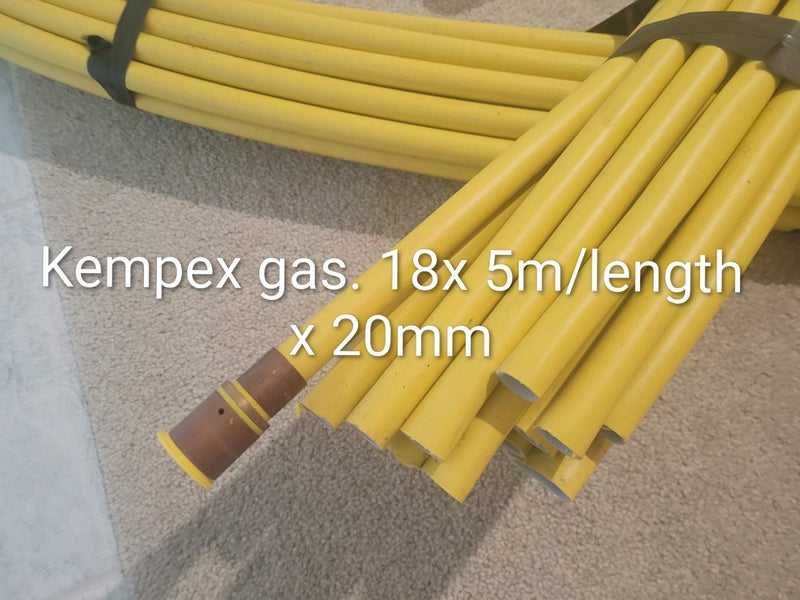 Kempex gas line and crimp fittings. Carousel 2