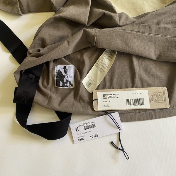 Rick Owens Darkshadow Tee Womens 10. NEW! FREE SHIPPING! RRP: $650 Carousel 3