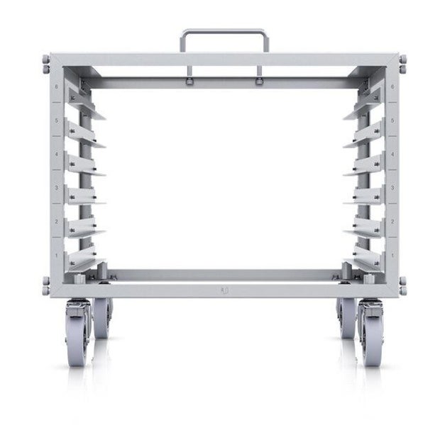 Ubiquiti 6U-sized device rack with a 24-port blank patch panel that can be assem Carousel 2