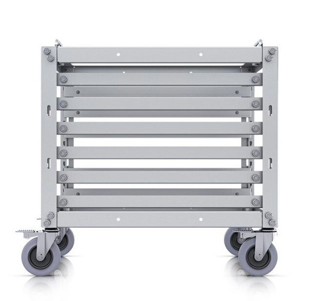 Ubiquiti 6U-sized device rack with a 24-port blank patch panel that can be assem Carousel 4