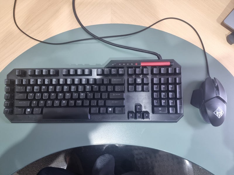 *HP OMEN* Sequencer Gaming Keyboard + Reactor Gaiming Mouse Carousel 2