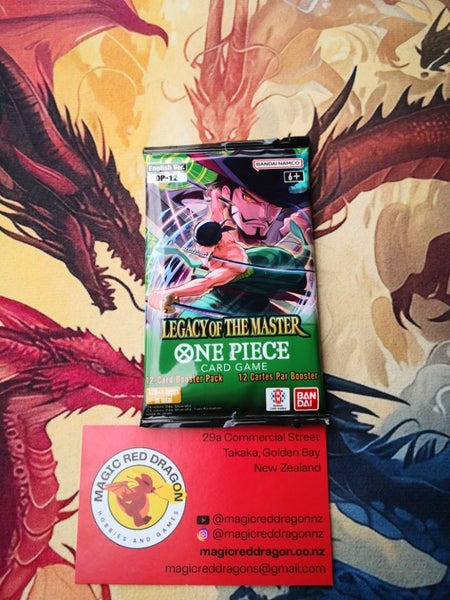 One Piece tcg, OP-12, Sealed Booster pack $1 Reserve Carousel 1
