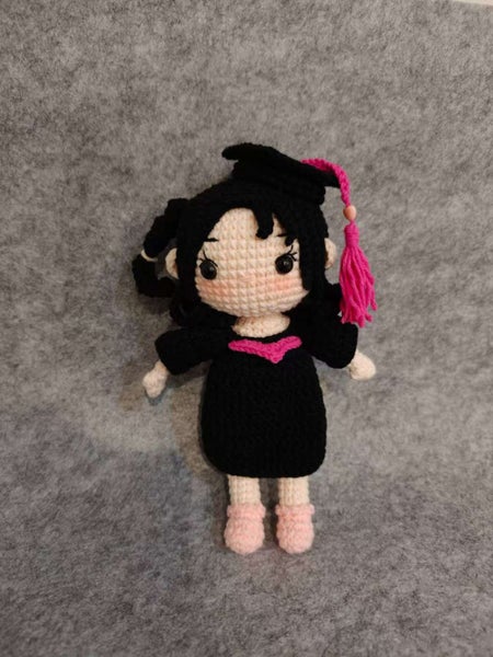 Custom Graduation Crochet Doll Carousel 2