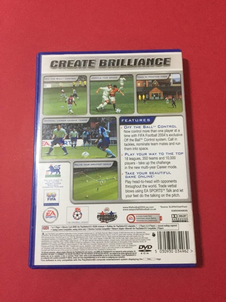 FIFA Football 2004 (PS2) Carousel 2