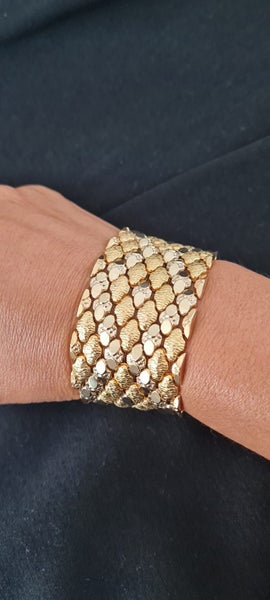 18ct, 80g Bracelet, Fully Articulated, Exquisite Craftsmanship Carousel 6