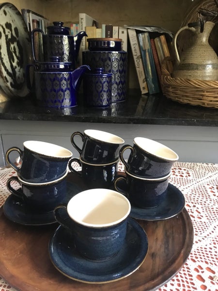 Hornsea Cotswold series cups and saucers Carousel 9