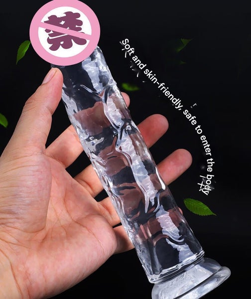 Transparent Realistic Dildo Carousel 4