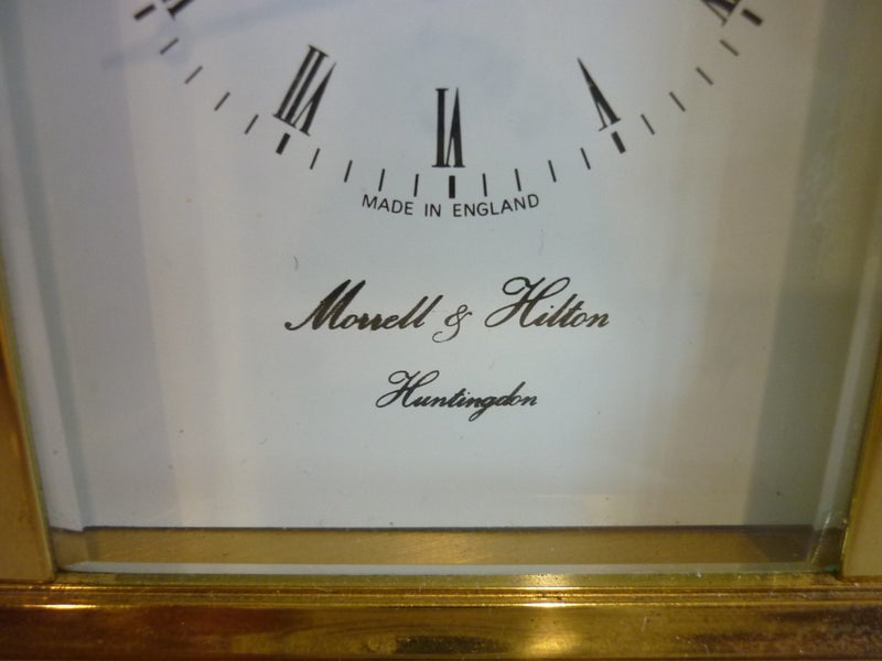 ENGLISH QUALITY CARRIAGE CLOCK. HEAVY BRASS Carousel 2