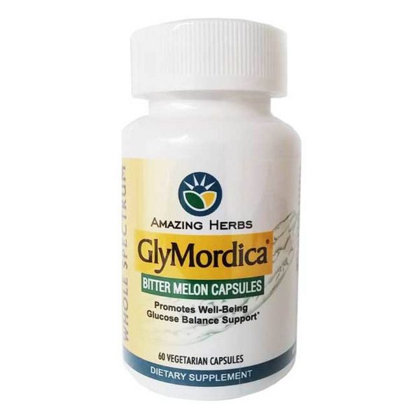 Glymordica Bitter Melon - 60 Vege Capsules Carousel 1