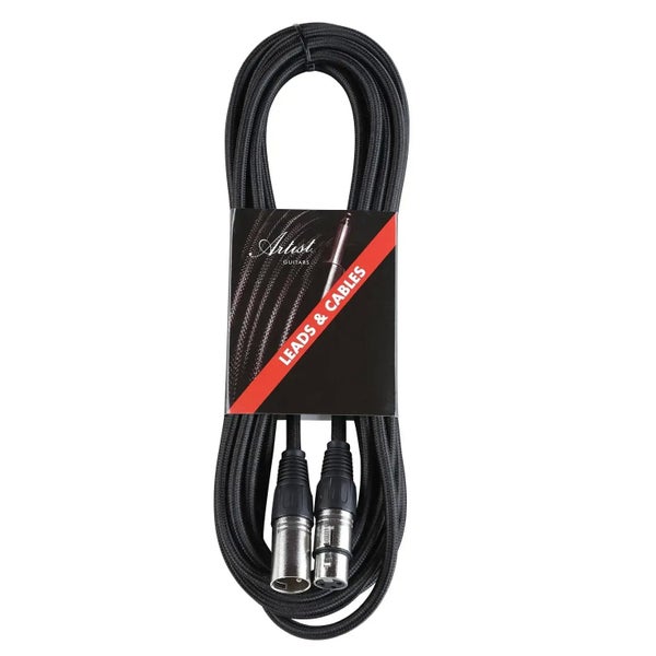 Artist MCD20XX 20ft (6m) Deluxe Mic Cable/Lead XLR to XLR - 4 Pack Carousel 2