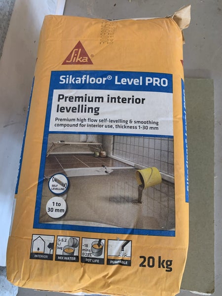 Sika self levelling compound x 3 bags Carousel 1