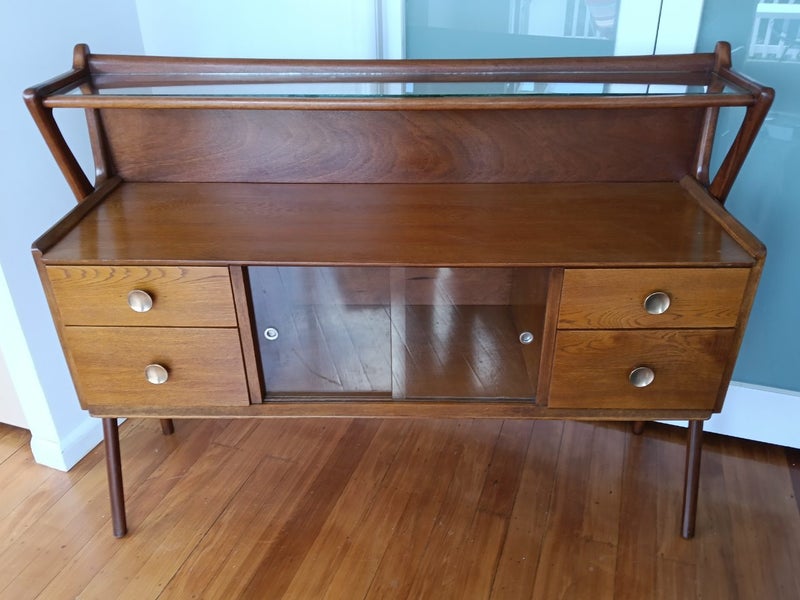 Mid century Oak and Mahogany Sideboard. Carousel 1