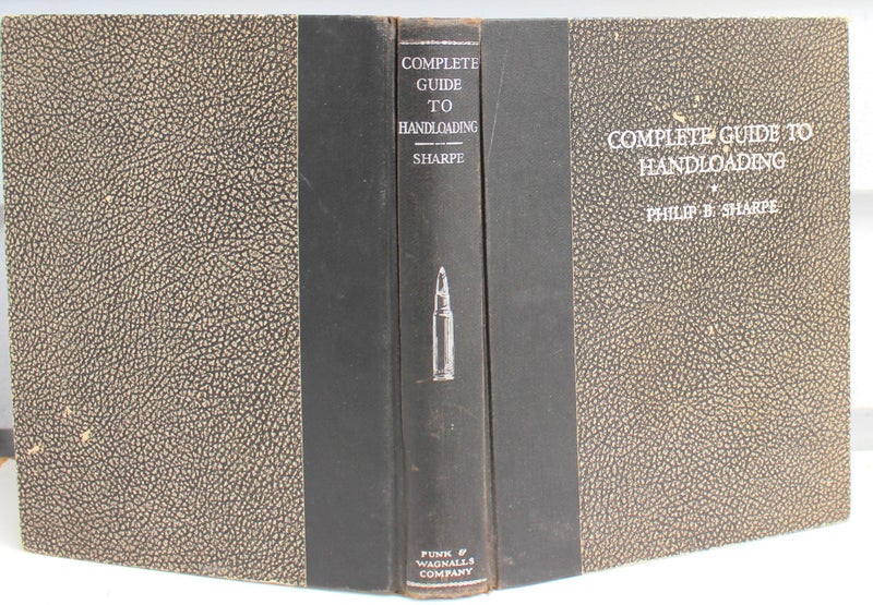 RARE The Complete Guide to Handloading - Philip B Sharpe 1953, 3rd edition64773543198466110