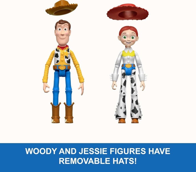 Toy Story: Woody & Jessie 2-Pack - 7" Figures Carousel 5