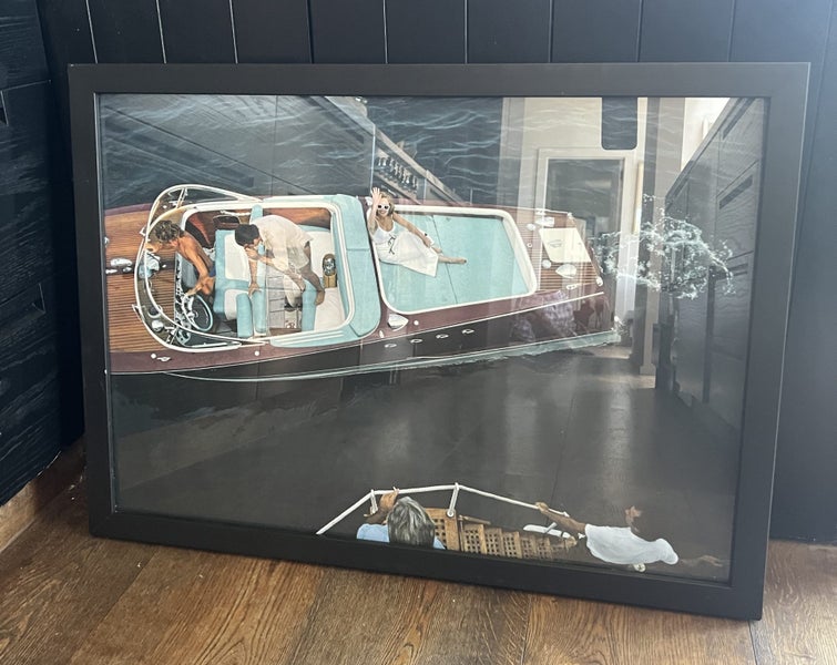 SLIM AARONS MONTE CARLO FRAMED PRINT Carousel 1