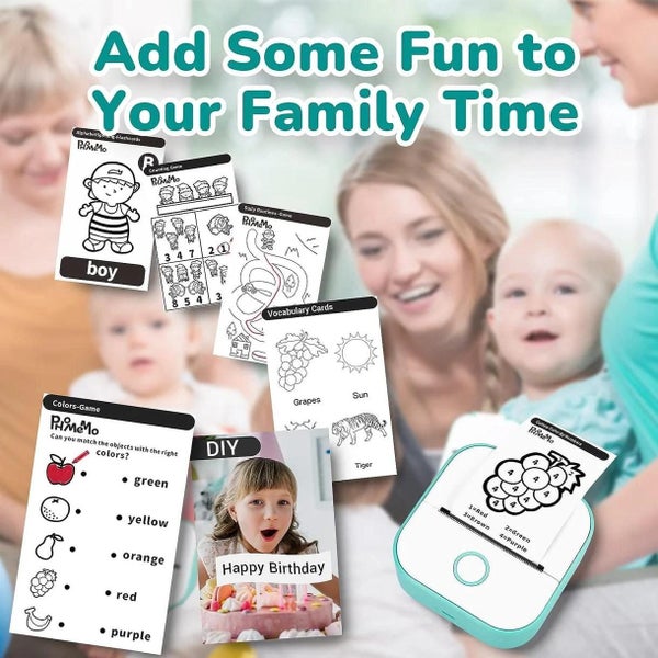 Phomemo T02 Inkless Mini Printer Carousel 2