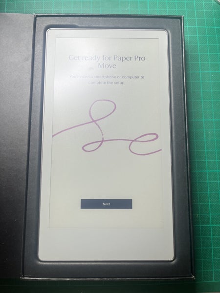 reMarkable PaperPro Move with MarkerPlus & Premium Leather Book Folio (Black) Carousel 1