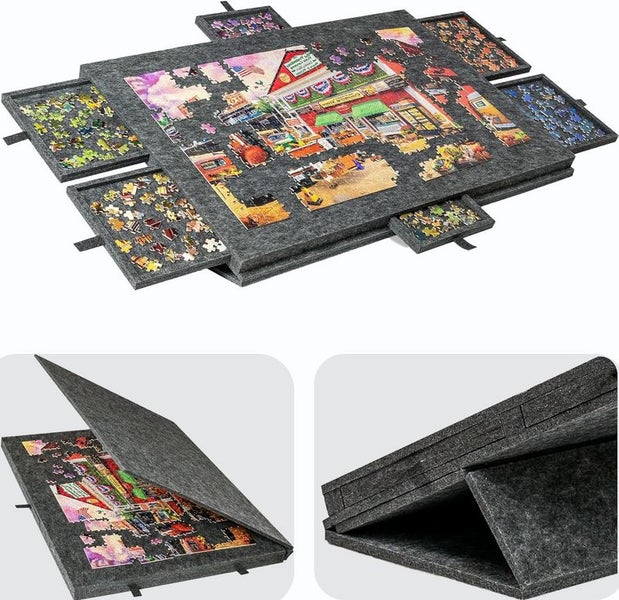 Puzzle Board with Storage up to 1500 Pieces 2045404 Carousel 1