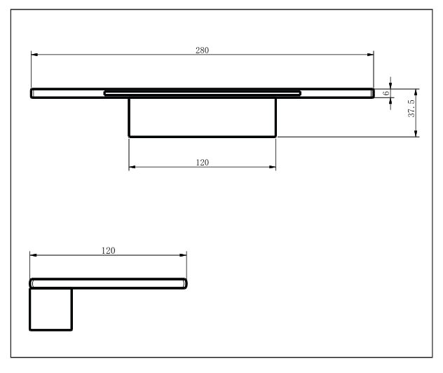 GOLD WATERFALL BATH SPOUT Carousel 5
