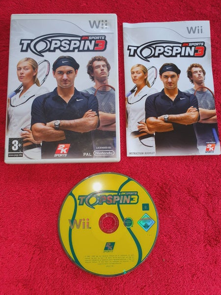 Top Spin 3 - Wii Game Carousel 1
