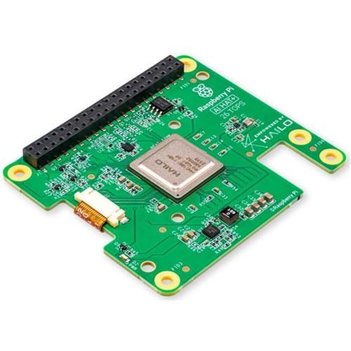 Raspberry Pi 5 Official AI HAT+, 26 TOPS, Hailo AI Acceleration Module for Carousel 1