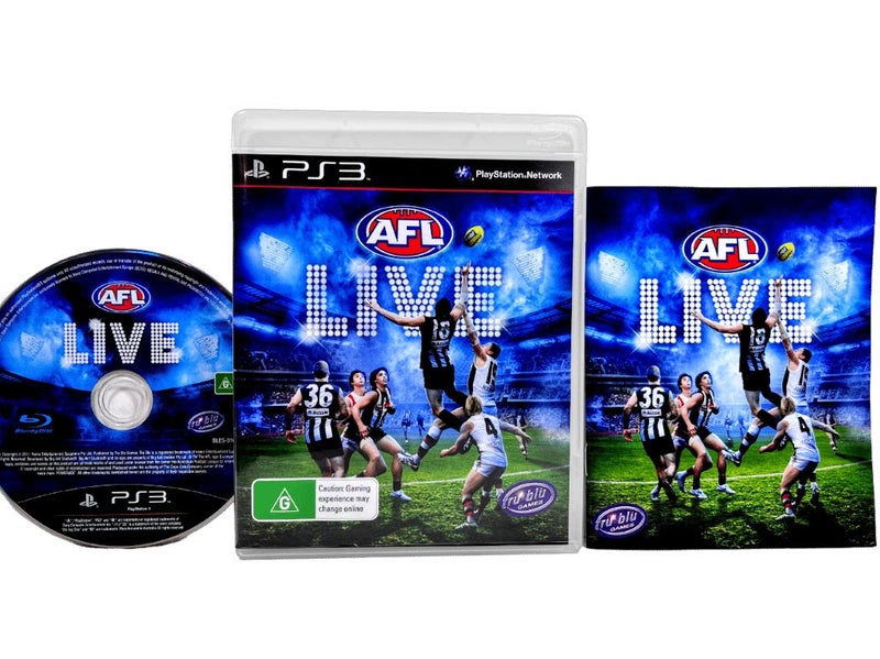 AFL Live (Australian Football League Live) PS3 *MINT COMPLETE* Carousel 1
