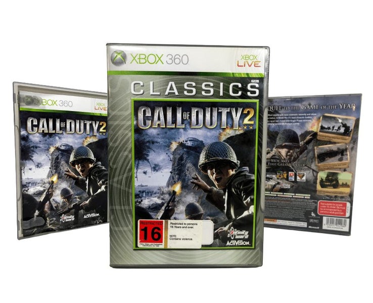 Call Of Duty 2 (XBox 360) *MINT COMPLETE Carousel 1