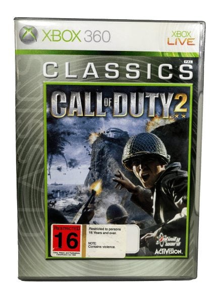Call Of Duty 2 (XBox 360) *MINT COMPLETE Carousel 2